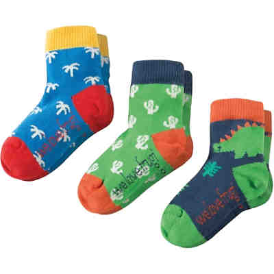 Baby Socken 3er-Pack für Jungen, Organic Cotton
