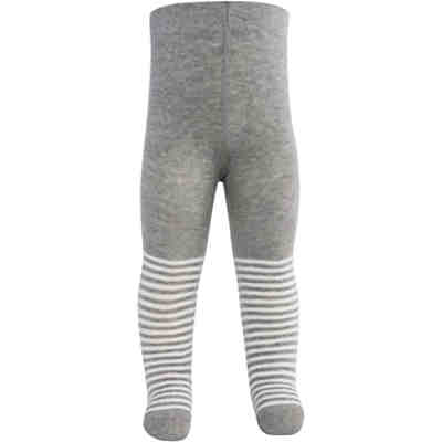 Baby Strickstrumpfhose für Jungen mit Po-Motiv, Polizei