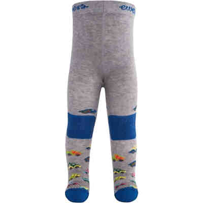 Krabbelstrumpfhose Krabbelfix mit Po-Motiv, für Jungen, Baustelle
