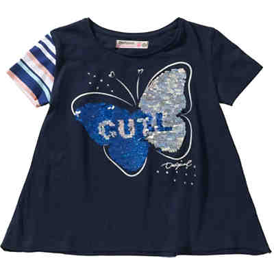 T-Shirt für Mädchen mit Wendepailletten, Schmetterling 2