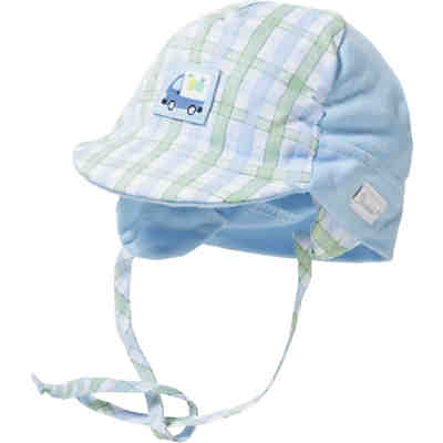 Baby Schirmmütze zum Binden mit UV-Schutz 50+ für Jungen
