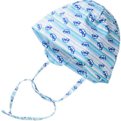 Baby Wende-Hut zum Binden mit UV-Schutz 50+ für Jungen