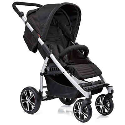 Kombi Kinderwagen S4 Air+ inkl. C3 Wanne, Gestell eloxiert, schwarz, 2018 2