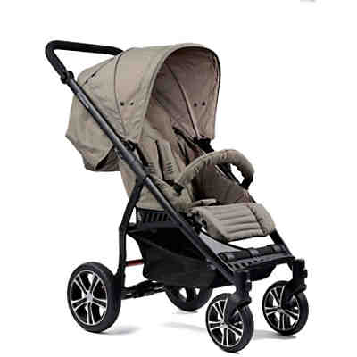 Kombi Kinderwagen S4 Air+ inkl. C3 Wanne, Gestell black, camel meliert, 2018 2