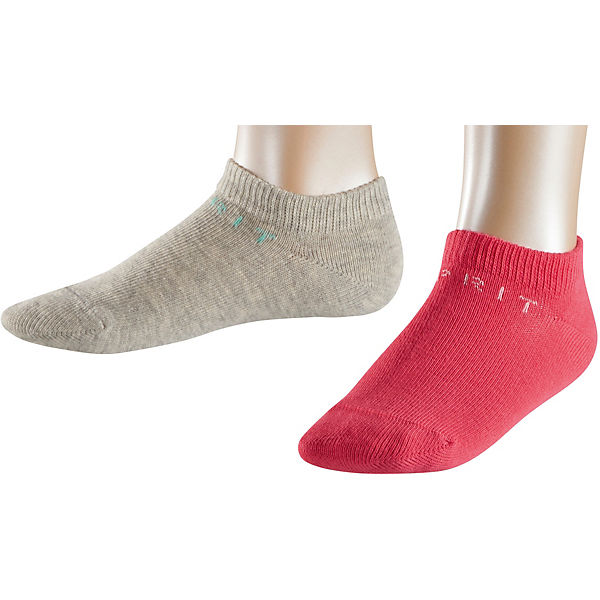 Sneakersocken Doppelpack für Mädchen