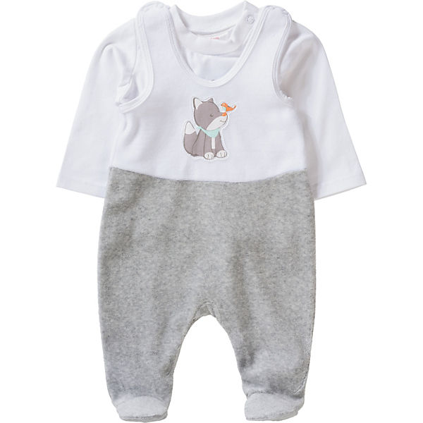 Set Strampler mit Langarmshirt