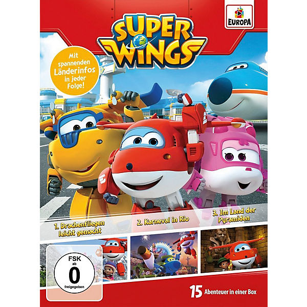 DVD Super Wings 01/3er Box (Folgen 1,2,3)