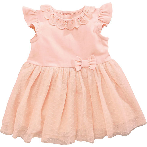 Baby Jerseykleid mit Netzrock