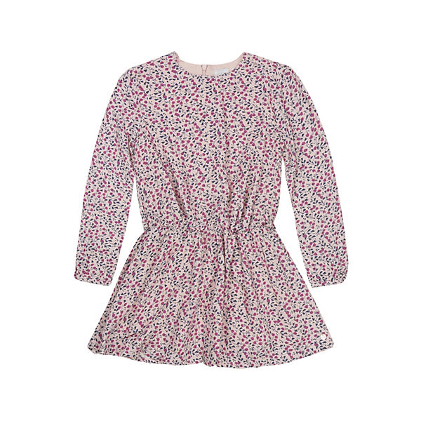 Kinder Kleid aus Viskose mit Blütenprint