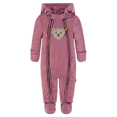 Baby Schneeanzug mit knüpfbaren Schuhen für Mädchen