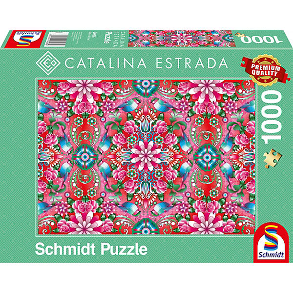 Puzzle 1000 Teile Roter Rosenstock