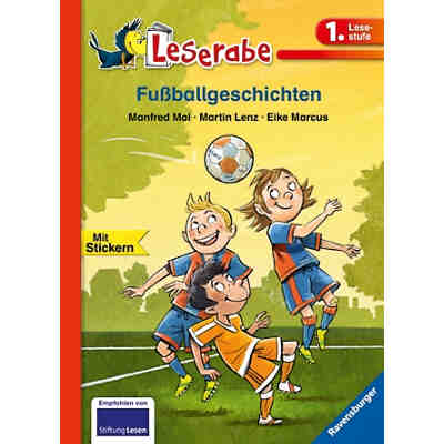 Leserabe Stickerspaß: Fußballgeschichten, 1. Lesestufe