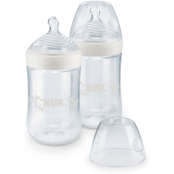 Weithals Flasche Nature Sense, 2er Set, weiß, 260 ml