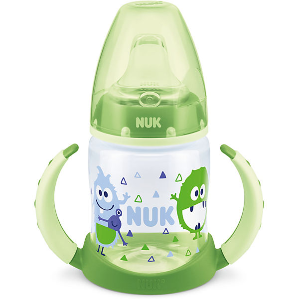 Trinklernflasche FIRST CHOICE, TPE-Trinktülle, grün, 150 ml