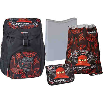 Schulranzenset Outbag Deluxe Lego Ninjago Team Ninja, 4-tlg. 2