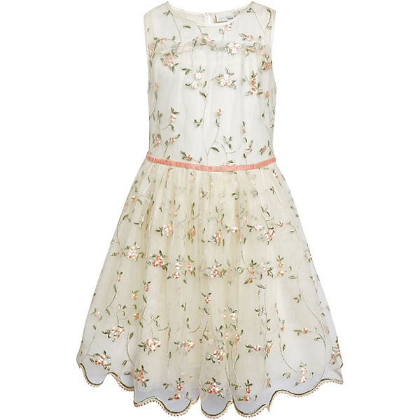 Kinder Tüllkleid mit Stickereien