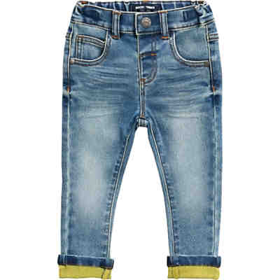 Jeans mit kontrastierendem Krempelsaum Skinny Fit für Jungen