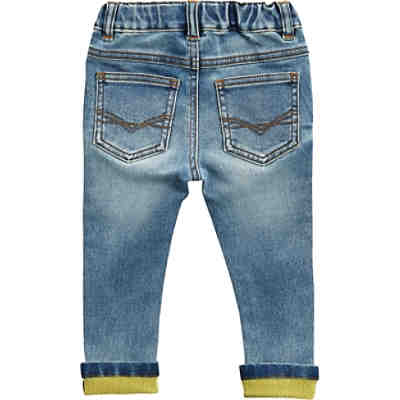 Jeans mit kontrastierendem Krempelsaum Skinny Fit für Jungen 2