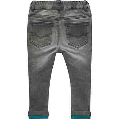 Jeans mit kontrastierendem Krempelsaum Skinny Fit für Jungen 2