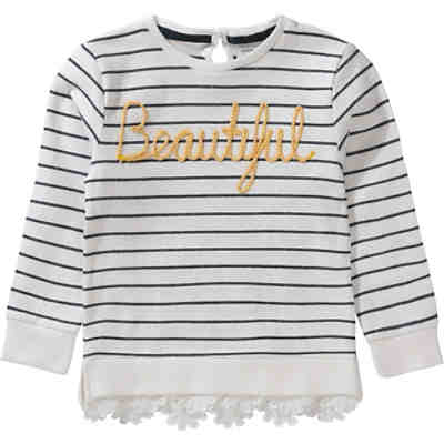 Sweatshirt NMFFASOLA für Mädchen mit Spitze, Organic Cotton