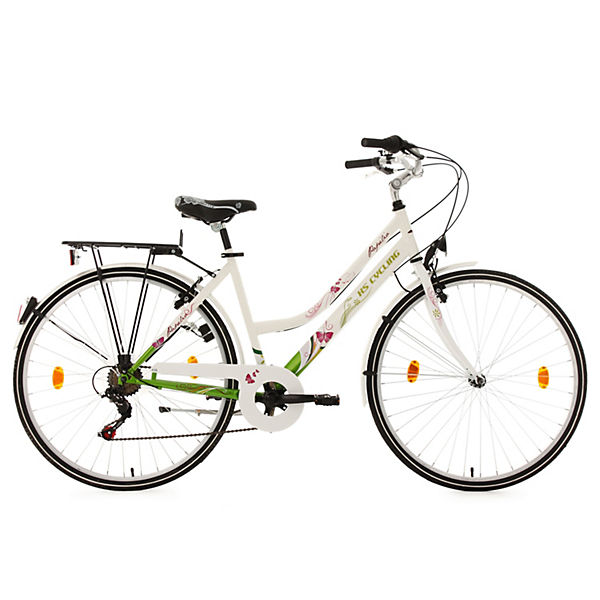 Jugendfahrrad Papilio Rahmenhöhe 48 cm 28 Zoll, weiß