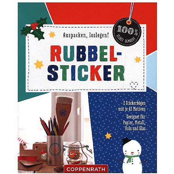 100% selbst gemacht: Rubbel-Sticker