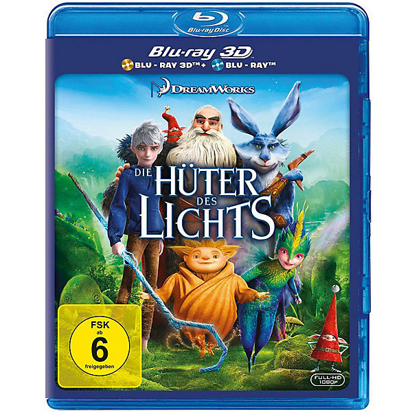 BLU-RAY Die Hüter des Lichts 3D (BluRay 3D + BluRay)