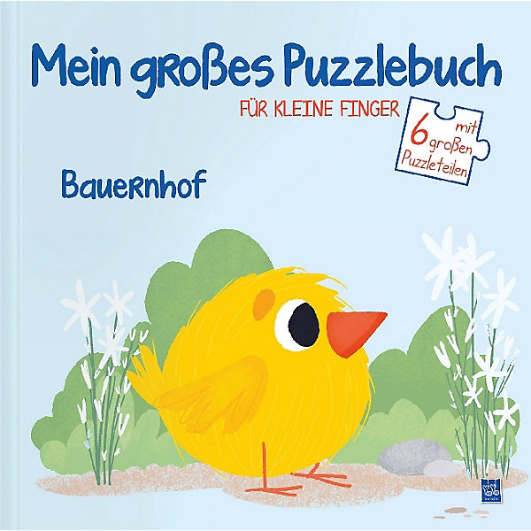 Mein großes Puzzlebuch für kleine Finger: Bauernhof