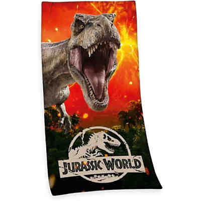 Strand- und Badetuch Jurassic World, 75 x 150 cm