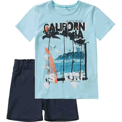 Set T-Shirt + Shorts NKMZIMAK für Jungen, Organic Cotton