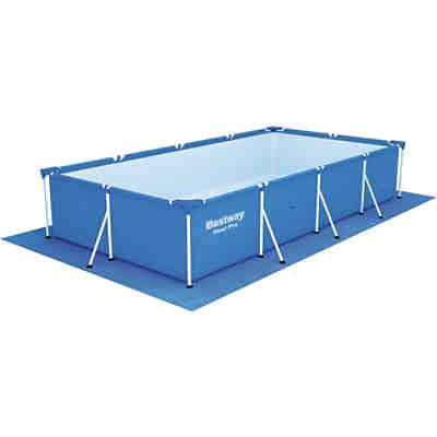 Flowclear™ Bodenplane 445 x 254 cm, stabile PE-Plane zum Schutz des Poolbodens