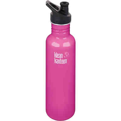 Edelstahl-Trinkflasche klean kanteen Classic Wild Orchid, 800 ml, Sport Cap