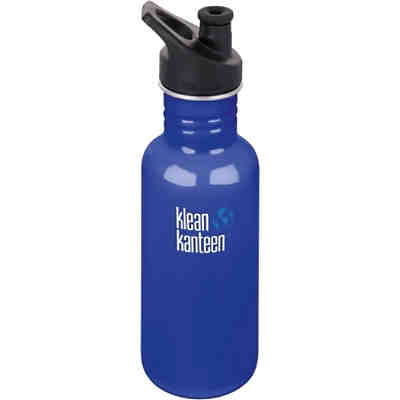 Edelstahl-Trinkflasche klean kanteen Classic Coastal Waters, 532 ml, Sport Cap