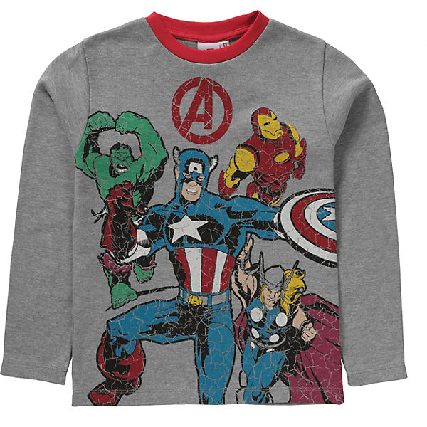 Marvel Avengers Langarmshirt für Jungen