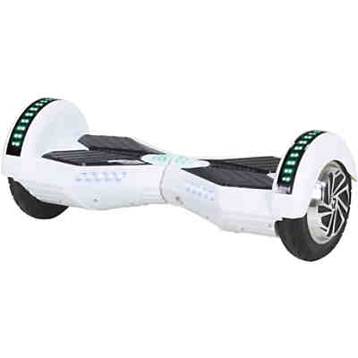 E-Balance Hoverboard ROBWAY W2 MATT EDITION 8 Zoll mit APP-Funktion, matt-weiß