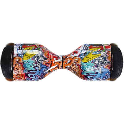 E-Balance Hoverboard ROBWAY W1 6,5 Zoll mit APP-Funktion, grafit-orange 2