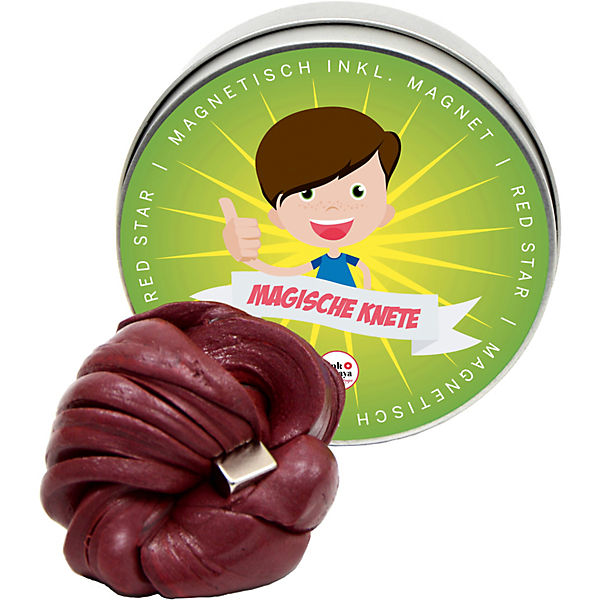 Magische Knete magnetisch Red Star