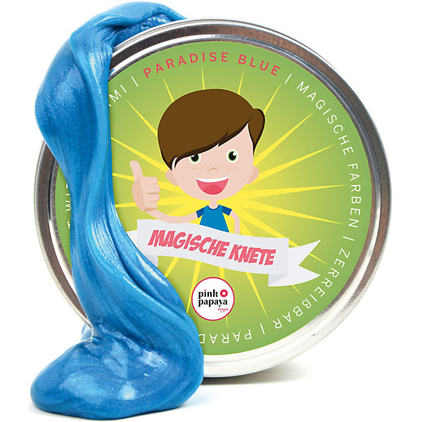 Magische Knete Schimmer Paradise Blue