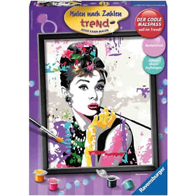Malen nach Zahlen Classic/Trend Serie C Audrey Hepburn