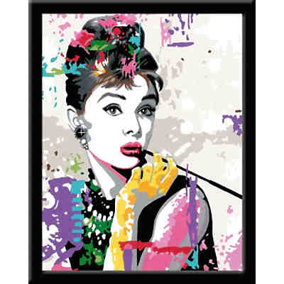 Malen nach Zahlen Classic/Trend Serie C Audrey Hepburn 2