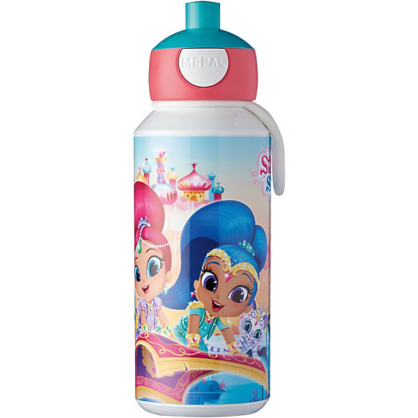 Trinkflasche pop-up campus 400 ml, Shimmer & Shine