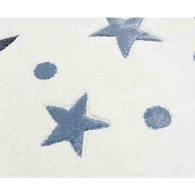Kinderteppich, STARS creme/silbergrau-blau, 100 x 160 cm 2
