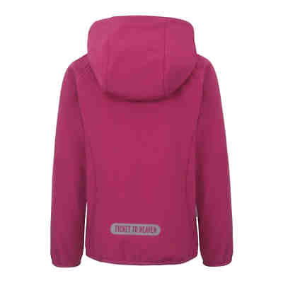 Jacke Softshell Jennifer mit abnehmbarer Kapuze für Mädchen 2