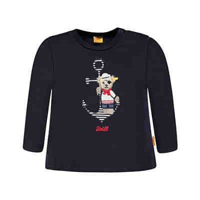 Baby Langarmshirt weicher Jersey Pirat für Jungen