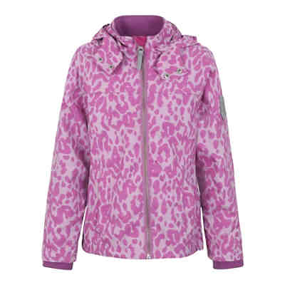 Jacke Mia mit abnehmbarer Kapuze allover für Mädchen
