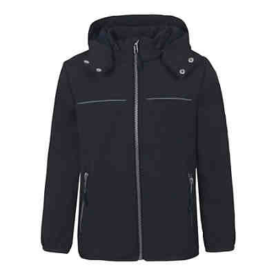 Jacke Softshell Alex mit abnehmbarer Kapuze für Jungen