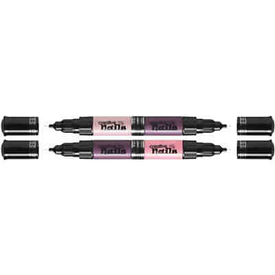 Creative Nails Lackstift, 4er Set, Text
blass Violettrot + dark Violett
Purpurviolett + leuchtendes Rosa 2