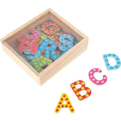 Bunte Magnetbuchstaben, 37-tlg.