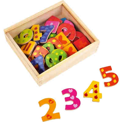 Bunte Magnetzahlen, 40-tlg.