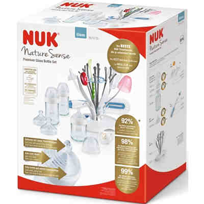 Weithals Flaschen Starterset Nature Sense, Premium, Glas, 9-tlg. 2